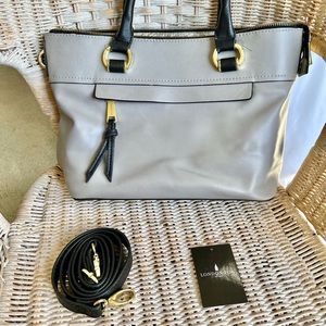 London Fog grey bag